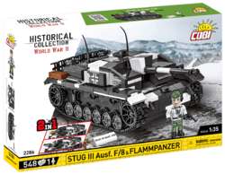 Deutsches Sturmgeschütz / Flammpanzer III Ausf. F/8 COBI 2286 – World War III 1:35