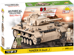 Nemecký stredný tank Panzer III Pz. KpfW. Ausf. J COBI 2562 - World War II