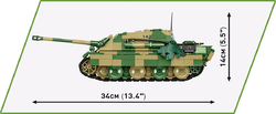 German Super Heavy Tank E-100 COBI 2571 - Limited Edition WWII - kopie