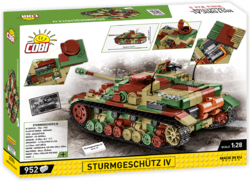 Nemecké samohybné útočné delo Sturmgeschütz IV Sd.Kfz. 167 COBI 2576 - World War II 1:28