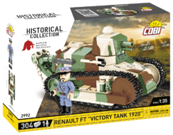 Ľahký tank RENAULT FT VICTORY 1920 COBI 2992 - Great War