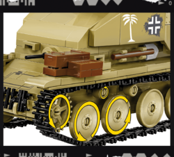 Deutscher Panzerjäger MARDER III Ausf. M COBI 2282 - World War II - kopie