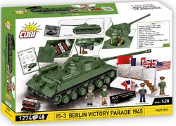Russischer schwerer Panzer IS-3 Berlin Victory Parade 1945 COBI 2589 – Limitierte Auflage 1:28 WW II