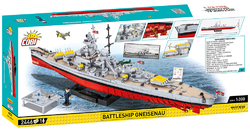 Deutsches Schlachtschiff Gneisenau COBI 4834 - Limited Edition WWII