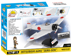 Japonské stíhacie lietadlo Mitsubishi A6M2 Zero-Sen COBI 5729 - World War II
