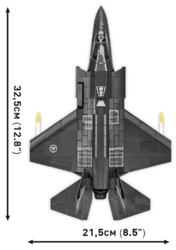 Americký bojový letoun Lockheed Martin F-35A Lightning II RNoAF COBI 5831 - Armed Forces