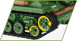 Americký tank M4A3E8 SHERMAN Easy Eight COBI 2533 - World War II