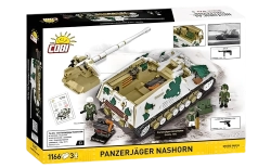 Německý stíhač tanků Panzerjäger Nashorn Sd.Kfz. 164 COBI 2662 - Limited Edition WW II 1:28