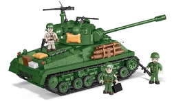 Americký tank M4A3E8 SHERMAN Easy Eight COBI 2533 - World War II