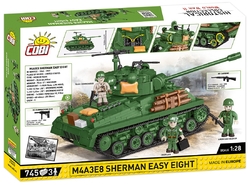 Amerikanischer Panzer M4A3E8 SHERMAN Easy Eight COBI 2533 - World War II