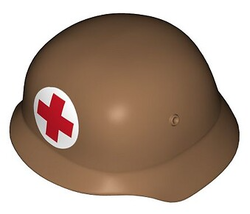 Nemecká vojenská prilba zdravotníka COBI-116203