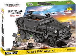 Kolopásový obrněný transportér Sd.Kfz. 251/1 Ausf. A COBI 2552 - World War II