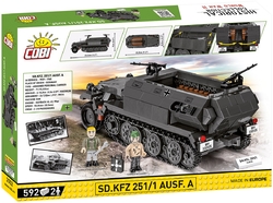 Kolopásový obrněný transportér Sd.Kfz. 251/1 Ausf. A COBI 2552 - World War II