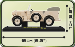 Německé terénní vozidlo 1937 HORCH 901 KFZ.15 COBI 2404 - Limited edition WWII - kopie