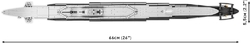 Amerikanisches U-Boot USS Tang (SS-306) COBI 4831 - World War II