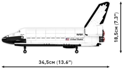 Raketoplán Discovery COBI 21076A - Smithsonian - kopie