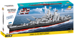 Amerikanisches Schlachtschiff der IOWA-Klasse 4in1 COBI 4836 - Executive Editions WW II