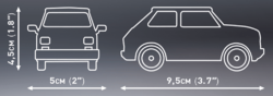 Automobil FIAT 126p el (Maluch) COBI 24531 - Youngtimer