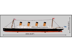 Zaoceánská loď R.M.S. TITANIC COBI 1688 - Historical collection 1:450