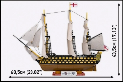 Britská královská dělová loď HMS Victory COBI 20095 - Limited Edition 1:144