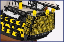 Britská královská dělová loď HMS Victory COBI 20096 - Napoleonic Wars 1:144