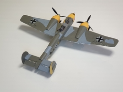 Německý těžký stíhací-bombardovací letoun MESSERSCHMITT BF 110 D COBI 5716 - World War II