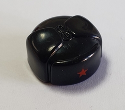 Russian military cap ,,Ushatka" black COBI-122255