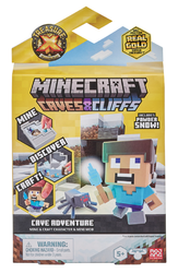 Set figurek Jeskynní dobrodružství Treasure X Minecraft Caves & Cliffs COBI MO-41676