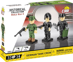 Figúrky vojakov - Nemecká tanková posádka COBI-2053-front
