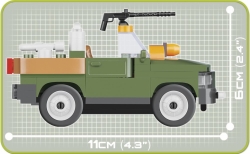 Taktické podpůrné vozidlo vozidlo COBI 2157 - Small Army