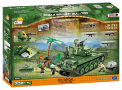 American Light Tank M41A3 WALKER BULLDOG COBI 2237 - Limited Edition Vietnam War