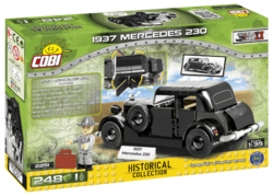 Nemecké civilné vozidlo 1937 MERCEDES 230 COBI 2251 - World War II