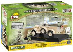 German off-road vehicle 1937 HORCH 901 KFZ.15 COBI 2255 - Limited Edition WWII