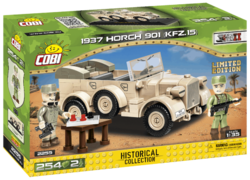 German off-road vehicle 1937 HORCH 901 KFZ.15 COBI 2255 - Limited Edition WWII