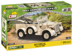 German off-road vehicle 1937 HORCH 901 KFZ.15 COBI 2256 - World War II