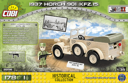 Německé terénní vozidlo 1937 HORCH 901 KFZ.15 COBI 2256 - World War II