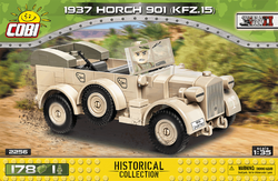 Nemecké terénne vozidlo 1937 HORCH 901 KFZ.15 COBI 2255 - Limitovaná edícia WWII - kopie