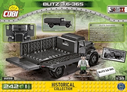 Německé nákladní vozidlo Opel BLITZ 3,6-36S COBI 2259 - World  War II