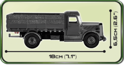 Německé nákladní vozidlo Opel BLITZ 3,6-36S COBI 2259 - World  War II