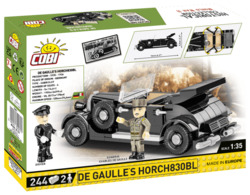 General Charles De Gaulle's command vehicle HORCH 830 BL COBI 2260 - Limited edition World War II - kopie