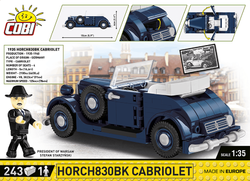 Civilní vozidlo HORCH 830BK kabriolet COBI 2272 - Historical Collection