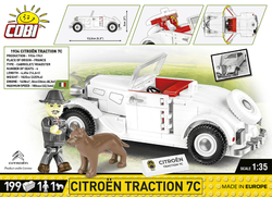 Francouzský automobil CITROËN Traction 7C COBI 2264 - Historical Collection