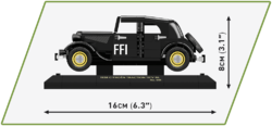 French civilian vehicle CITROËN Traction 7A COBI 2263 - World War II - kopie