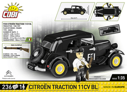 French car CITROËN Traction 11CV BL COBI 2265 - Executive edition WWII - kopie