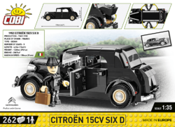 Francouzský automobil CITROËN Traction 15CV SIX D COBI 2267 - Historical collection