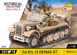 Deutsches Halbaxialfahrzeug Sd.Kfz10 mit Feldküche COBI 2272 - Executive Edition WWII - kopie