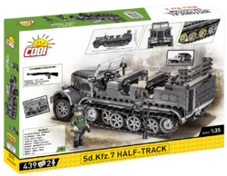 Německé polopásové vozidlo Sd.Kfz. 7 COBI 2275 - World War II