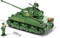 Americký stredný tank Sherman M4A3 COBI 2570 - World War II - kopie