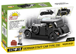 German civilian vehicle 1937 MERCEDES 230 COBI 2251 - World War II - kopie