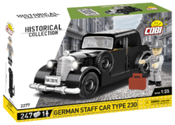 German civilian vehicle 1937 MERCEDES 230 COBI 2251 - World War II - kopie